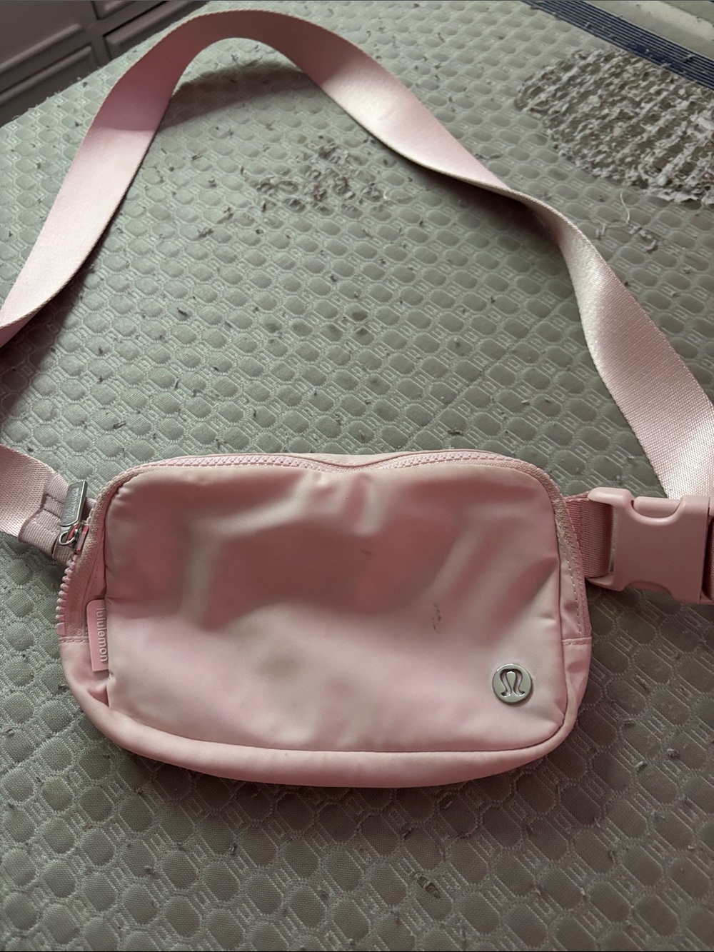 lululemon athletica Light Pink Crossbody Belt Bag